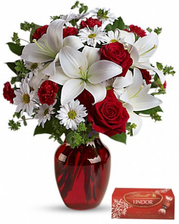 Cupids Arrow fresh arrangement