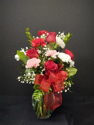 Cupids Crush Valentine vase
