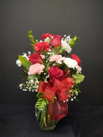 Cupids Crush Valentine vase
