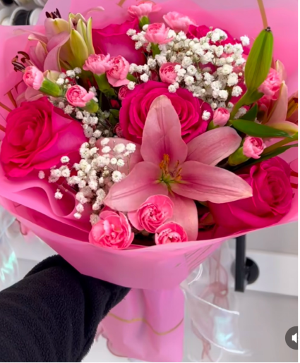 Cupids Wrapped Bouquet 