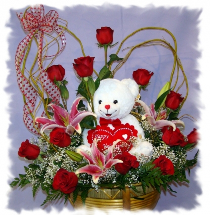 Curly Willow Heart Valentine's Day