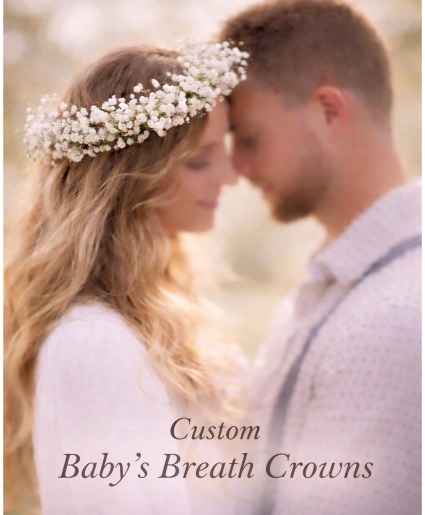 UCFC Custom Baby's Breath Crown Designer's Choice