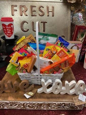Custom Made Candy & Junk Food Baskets Basket