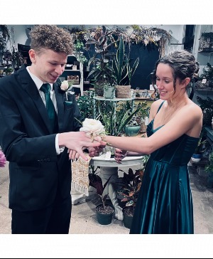 Custom Set  Corsage & Boutonnière Combo 