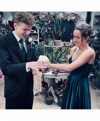 Custom Set  Corsage & Boutonnière Combo 