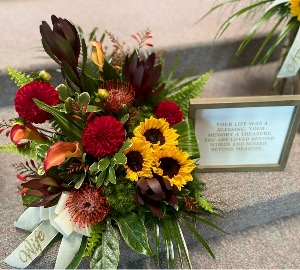 Custom Urn Flowers 