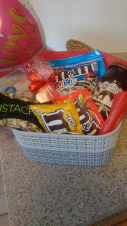 Customize a Goodie candy basket Goodie Basket