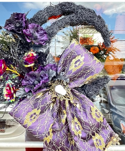 Custom Halloween Wreath 