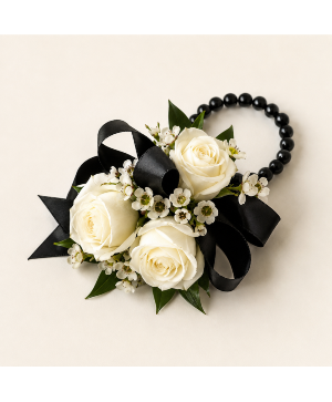 Customizable  Rose Corsage  Wrist style corsage 