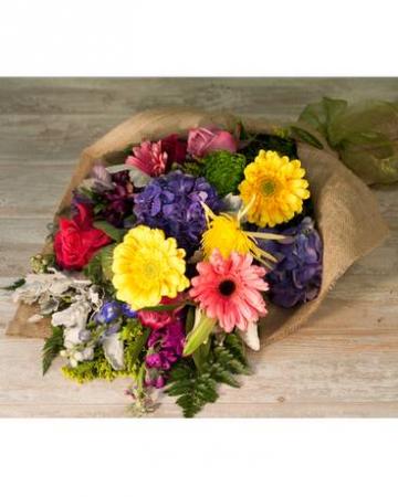 Seasonal Cut Flowers Vase not included