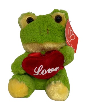 Cute Green Plushie Frog 