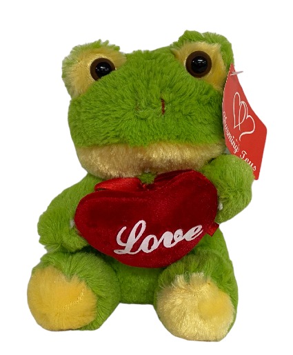 Cute Green Plushie Frog 