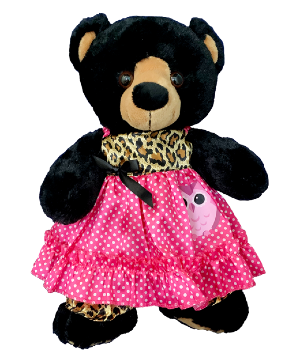 Cute "Leopard" Owl Outfit (16") 