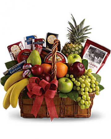 Gourmet gift basket 