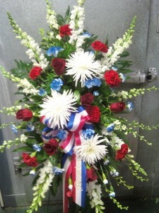 E 2 red white & blue