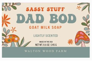 DAD BOD Goat Milk Soap gift