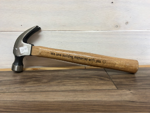 Dad's Hammer!!  Engravable