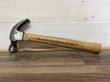 Dad's Hammer!!  Engravable