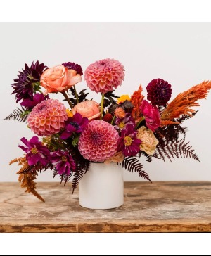 Dahlia Delight Summer Floral arrangement 