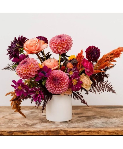 Dahlia Delight Summer Floral arrangement 