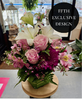 Daintiest Pinks Floral Vase Arrangement