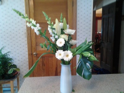 daisies & snap dragons japanese design