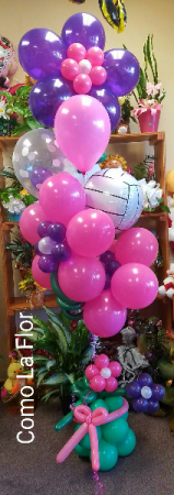 Daisy Flower Balloon Bouquet 