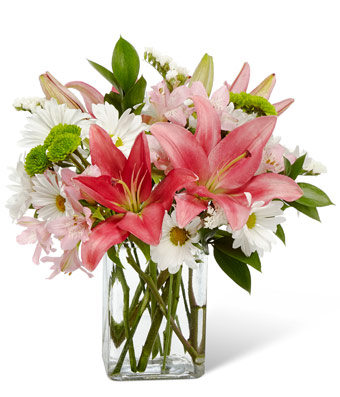 Daisy & Lily Floral Arrangement
