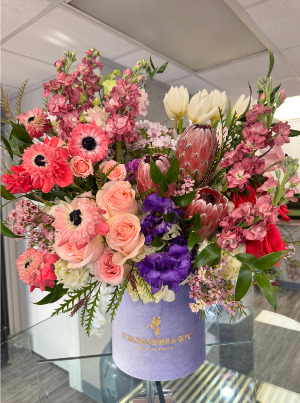 Daisy's Lavender & Pink Jumbo Box 