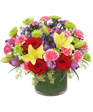 DANCING BLOSSOMS Floral Arrangement in Portage, IN | Petal & Vine Flower Shop