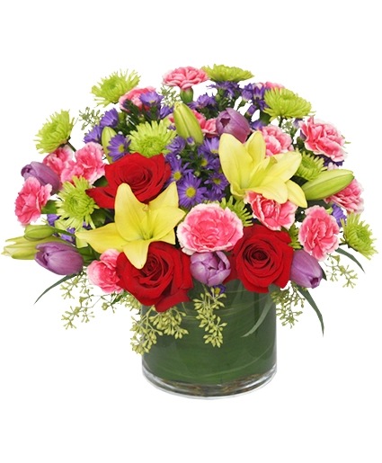 DANCING BLOSSOMS Floral Arrangement