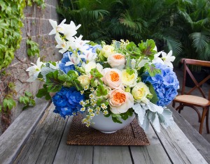 Dancing Blue Garden  