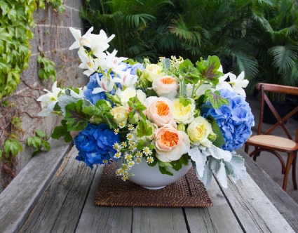Dancing Blue Garden  