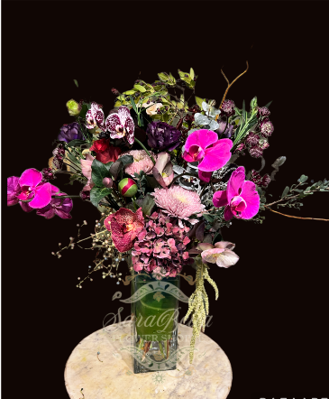 Dancing in the dark Flower Arrangement in Orinda, CA | SaraBella flower shoppe