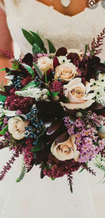 Dark and dramatic, we love this style 