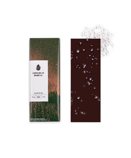 Dark Chocolate Fleur de Sel Gourmet Chocolate Bar