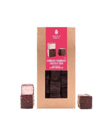 Dark Chocolate Raspberry  box of Gourmet Marshmallows