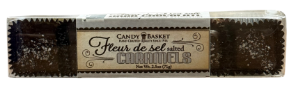 Dark Chocolate Sea Salt Caramels  Candy Basket 