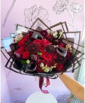 Dark Romance Wrapped Bouquet
