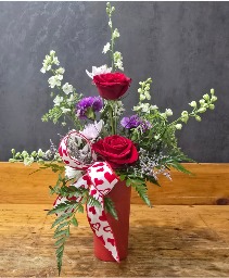 Darling Tall Plastic Vase