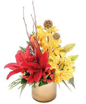 Dashing Lilies Floral Arrangement