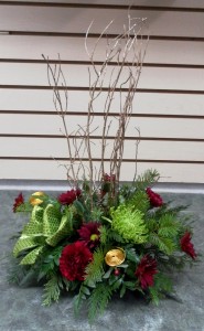 Dashing Through The Snow Centerpiece