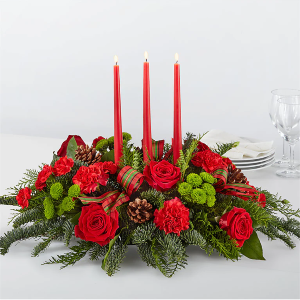 By The Candlelight Centerpiece Christmas