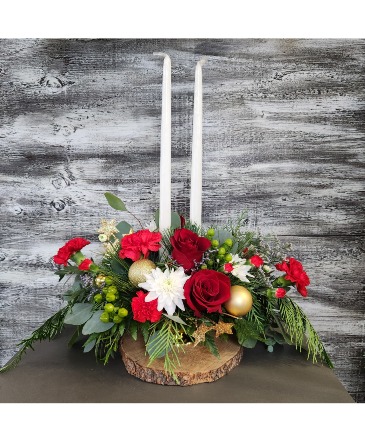 Dazzling December Garden Arrangement in Kelowna, BC | MISSION PARK FLOWERS