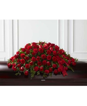 Dearly Departed Casket Spray 