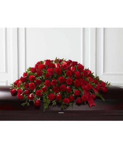 Dearly Departed Casket Spray 