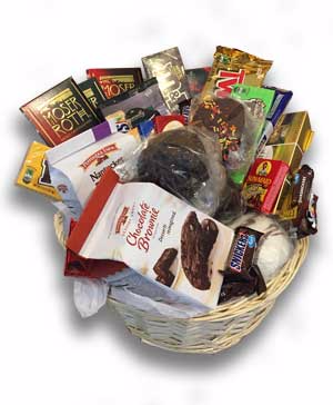 Death by Chocolate Custom Chocolate Basket