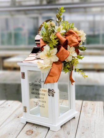 Decorated lantern with Script 