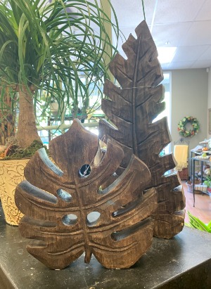 Decorative Leaves Wooden Leaves