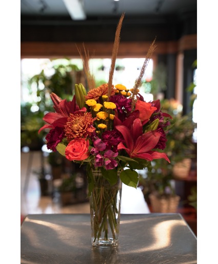 Deep & Delightful  Locally Grown Lilies 